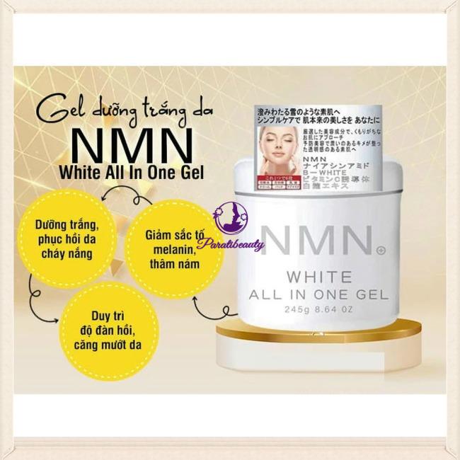 Dưỡng Da, Chống Lão Hóa NMN White All In One  Gel 245g G