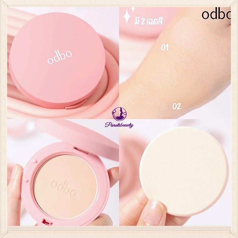 Phấn Phủ Dạng Nén Kiềm Dầu Siêu Mịn Odbo Beauty Capture OD6000 10g