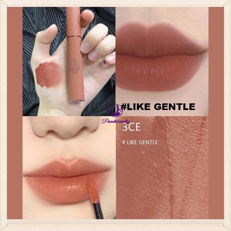 Son Kem Lì, Lên Màu Chuẩn 3CE Velvet Lip Tint 4g