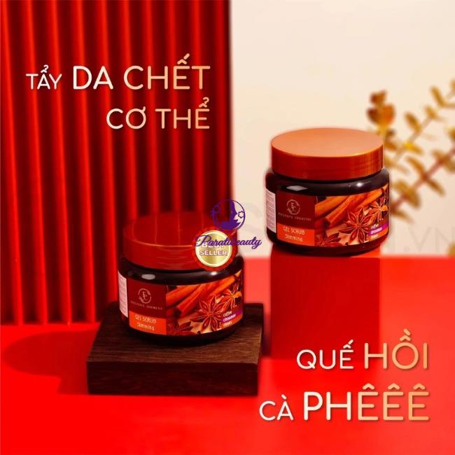 HLK-Tẩy Da Chết Body Quế Hồi Scrub Coffee Cinnamon Cloves 380g-Nga