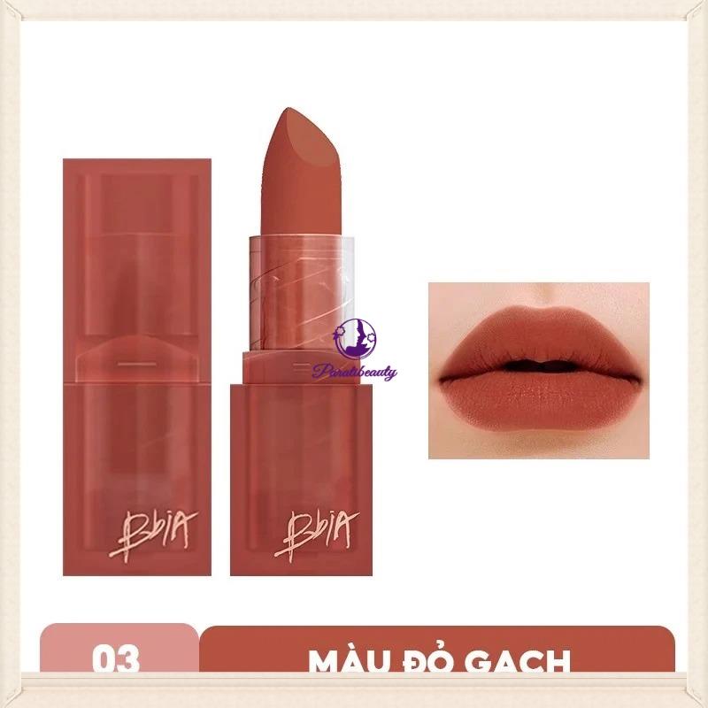 Son Thỏi Lì, Mịn Mượt Nhẹ Môi Bbia Last Powder Lipstick ver1 3.5g