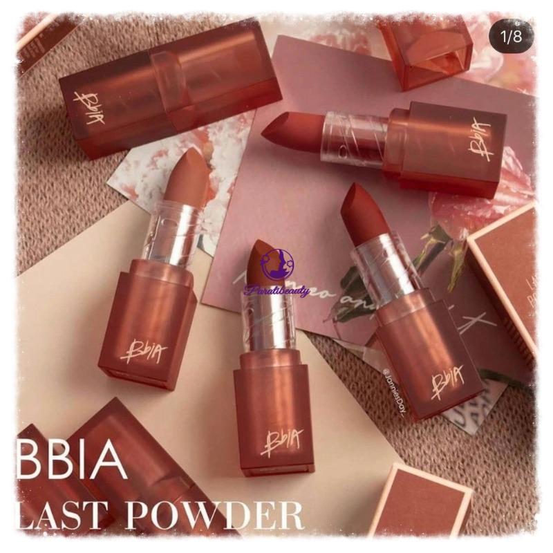 Son Thỏi Lì, Mịn Mượt Nhẹ Môi Bbia Last Powder Lipstick ver1 3.5g