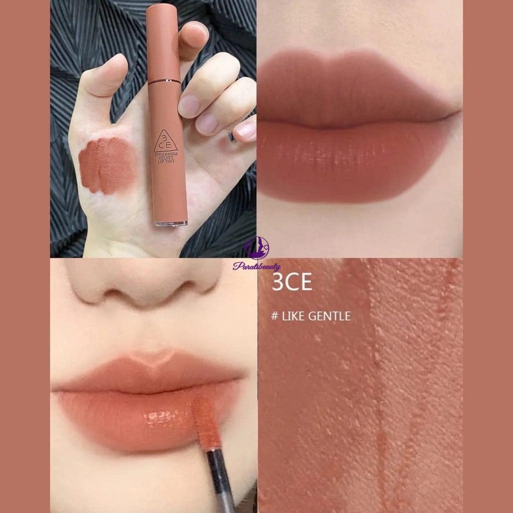 Son Kem Lì, Lên Màu Chuẩn 3CE Velvet Lip Tint 4g