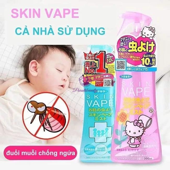 Xịt Chống Muỗi Và Côn Trùng Skin Vape 200ml