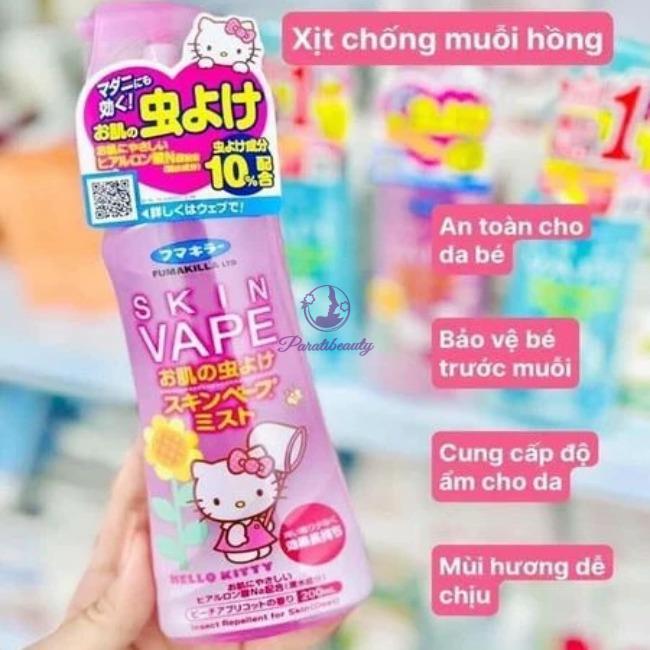 Xịt Chống Muỗi Và Côn Trùng Skin Vape 200ml