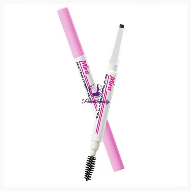 [HQ]Chì Kẻ Chân Mày Mira Sculpting Eyebrow Pencil Hai Đầu Tiện Dụng