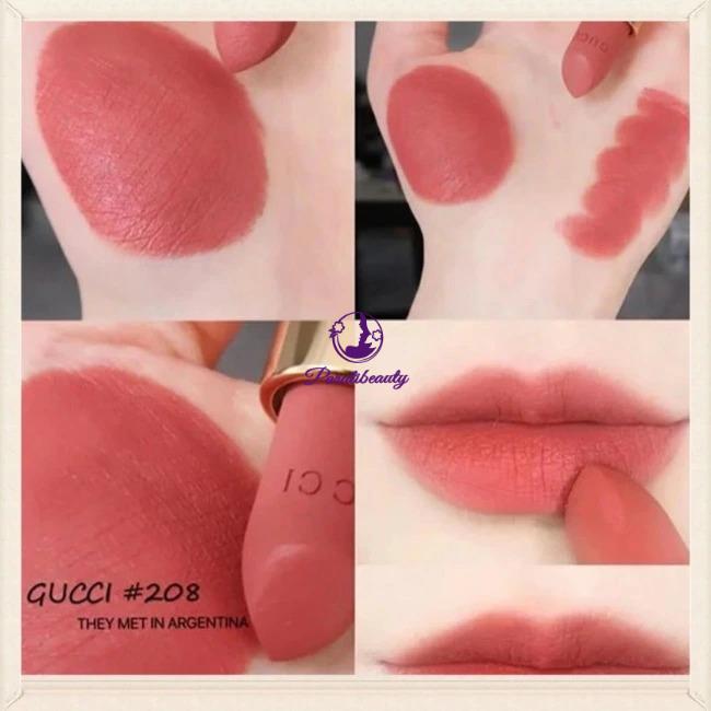 Son Thỏi Lì, Mịn Gucci Rouge À Lèvres Mat Lip Colour 3.5g