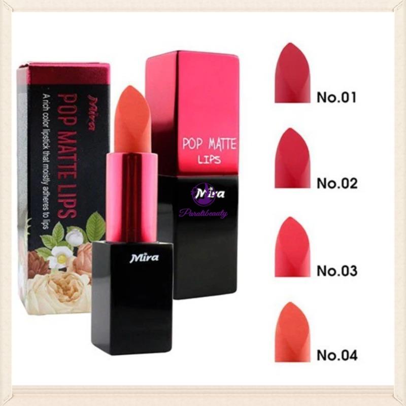 Son Môi Mira Pop Matte Lips Bền Màu Lâu Trôi