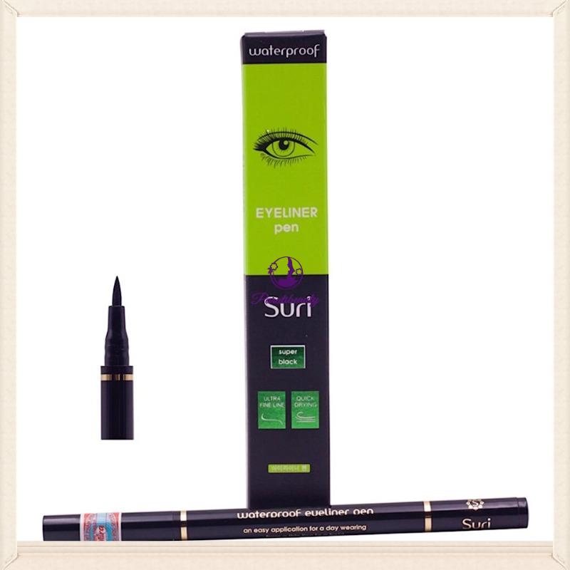 Bút Kẻ Mắt Nước Đen Nét Siêu Mảnh Không Trôi Suri Waterproof Eyeliner Penowsc