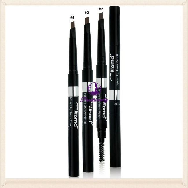 Chì Kẻ Mày Định Hình Mira Aroma Square Eyebrow Pencil