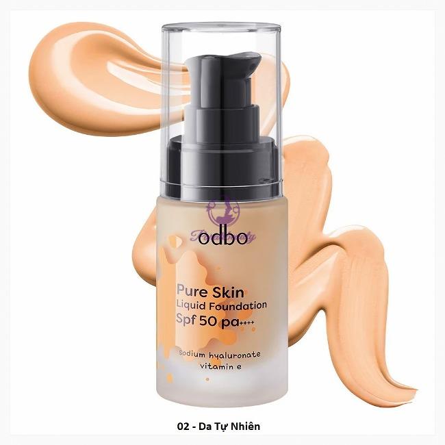 Kem Nền Chống Nắng Odbo Pure Skin Liquid Foundation SPF50++Odbo OD448