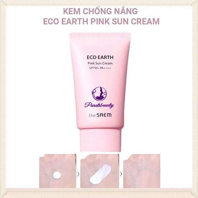 Kem Chống Nắng The Saem Eco Earth Sun Cream SPF 50 PA++++ 50ml