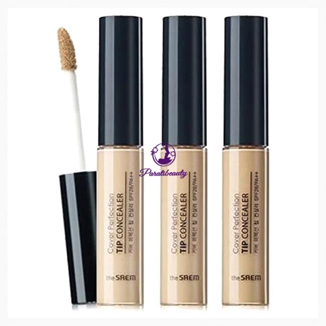 HLK-Kem Che Khuyết Điểm CN The Saem Cover Perfection Tip Concealer SPF28/PA++
