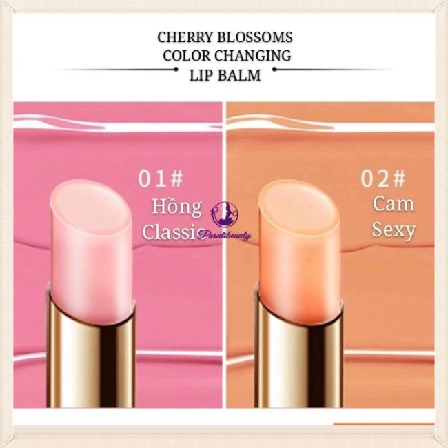 Son Dưỡng Môi Có Màu HOJO Cherry Blossoms