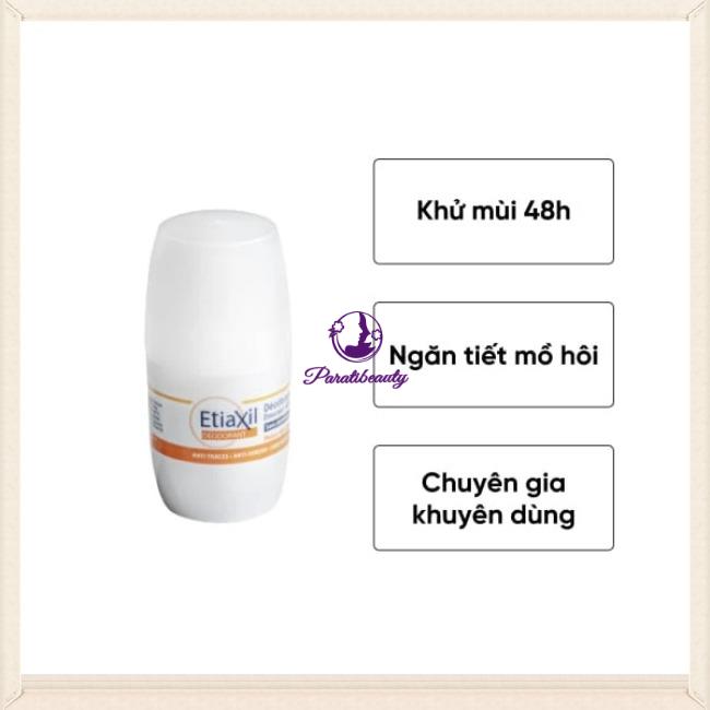 Lăn Khử Mùi Etiaxil Ngăn Mồ Hôi Chuyên Biệt 48h Roll-On