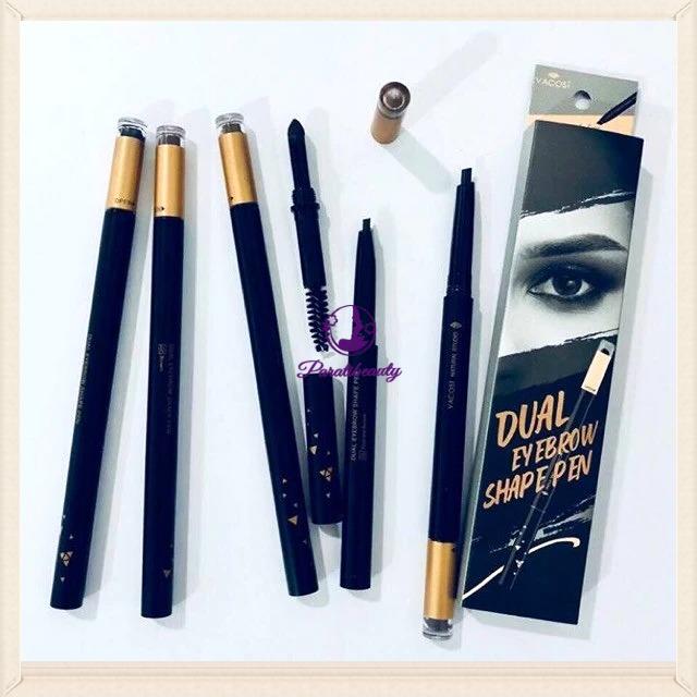 Chì Mày Định Hình Đa Năng Vacosi Dual Eyebrow Shape Pen 5ml