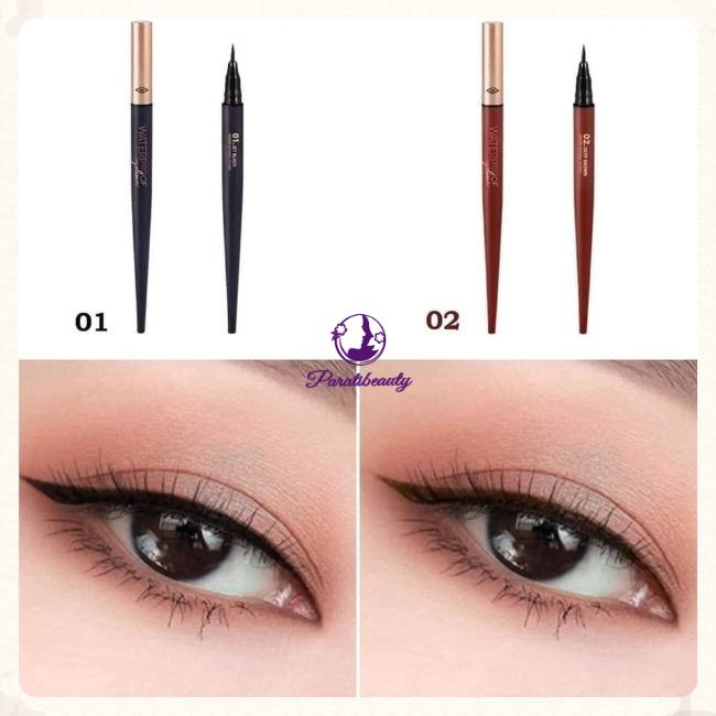 HLK-Bút Dạ Kẻ Mắt Nước Siêu Nét, Lì Vacosi Waterproof Eyeliner Pen 5ml