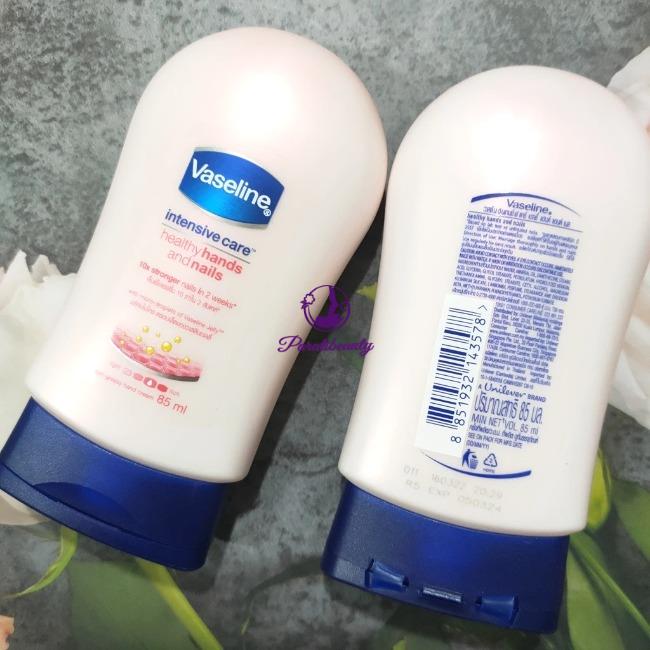 Kem Dưỡng Da Và Móng Tay Vaseline Intensive Care Heathy 85ml