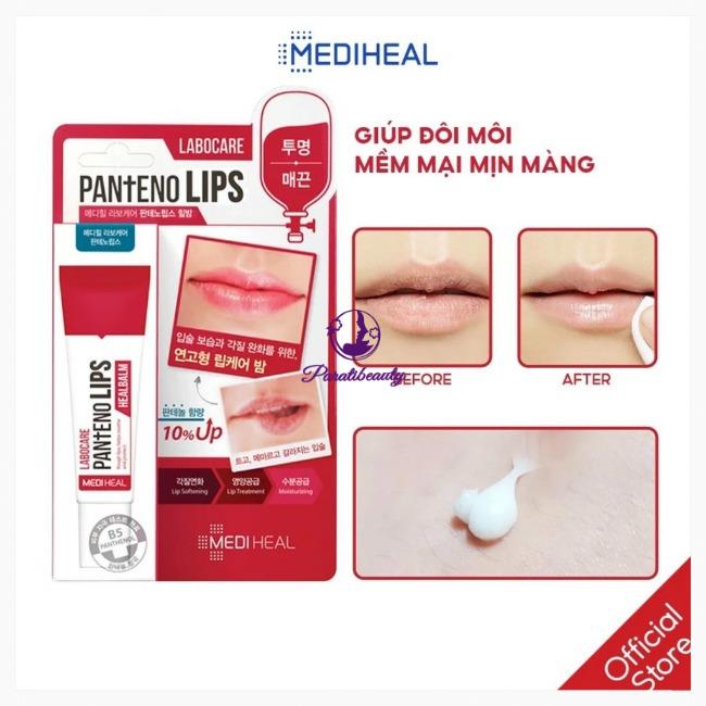 Son Dưỡng Chống Thâm, Khô Môi Mediheal Labocare Panteno Lips 10g_Hàn Quốc