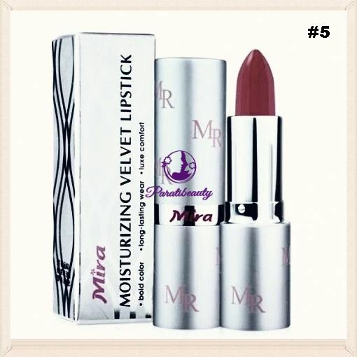 Son Môi Nhung, Mịn, Dưỡng Môi, Lâu Trôi Mira Moistuizing Velvet Lipstick #05 Brick Red 3.5g