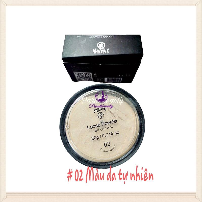 Phấn Phủ Kiềm Dầu Dạng Bột Sivanna Colors Loose Powder F010