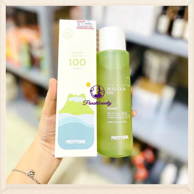 Toner Rau Má  Toner Prettyskin The Pure Jeji Cica 100 250ml