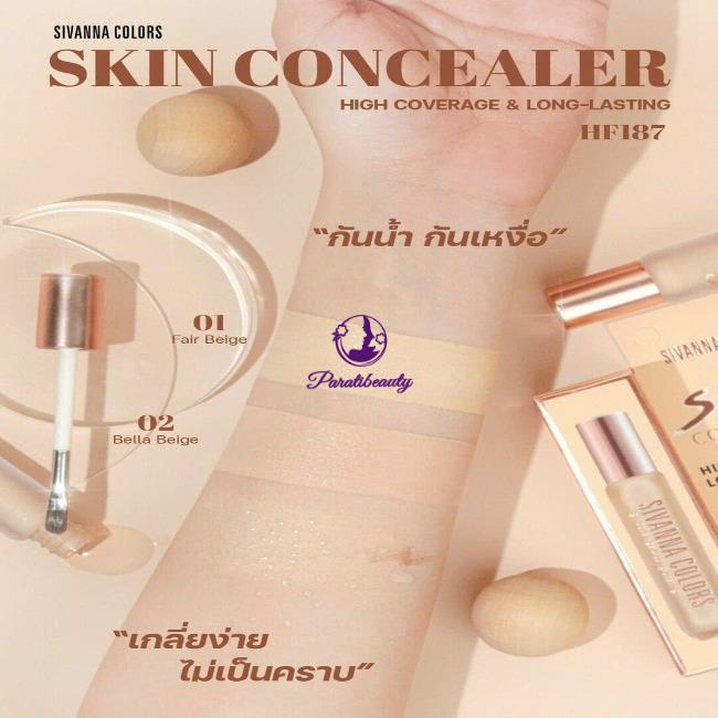 K.e.m Ch.e Kh.uy.ết Đi.ể.m Si.va.nna Co.lors S.kin Concealer HF187 3g