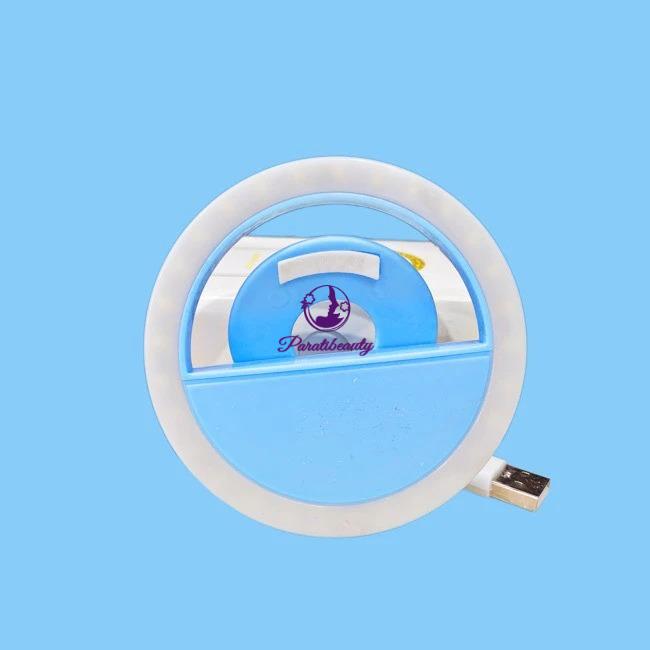 Đèn LED Selfie Kẹp Điện Thoại Tạo Ánh Sáng Mịn Khi Chụp Ảnh Tự Sướng, Chân Dung, Nghệ Thuật, Dây Sạc Xịn