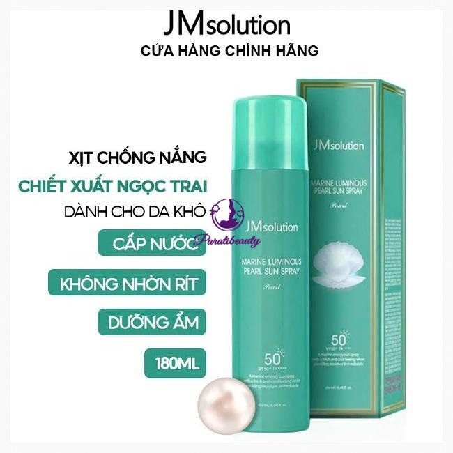 Xịt Chống Nắng Body JMsolution SPF50+ PA++++ Sun Spray 180ml