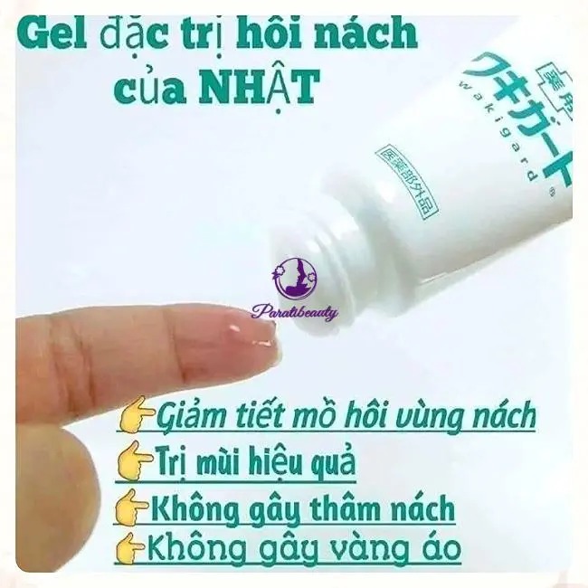 Gel Khử Mùi Đặc trị Hôi Nách Kobayashi Nhật Bản 50g