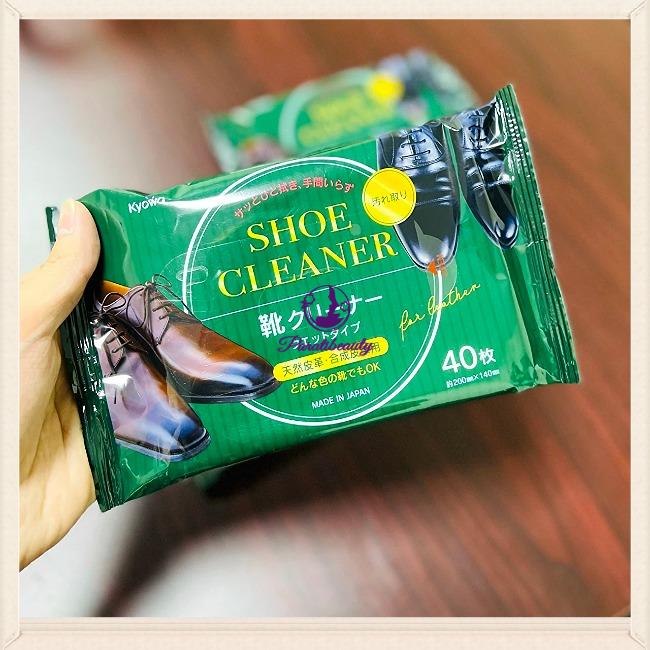 16.13 Bịch 40 Giấy Ướt Làm Sạch Giày Da, Túi Da Nhật Bản