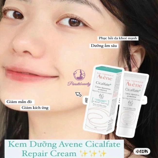 Kem Dưỡng Trị Thâm Tái Tạo Da Avène Cicalfate Restorative Skin Cream 40ml - Date T6/2025
