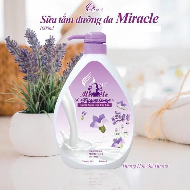 Sữa Tắm Nước Hoa Charme Miracle  Chính Hãng 1000ml