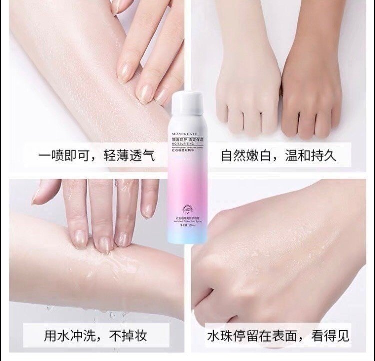 Xịt C.h.ố.n.g Nắng May.create Moisturizing Chính Hãng 150ml