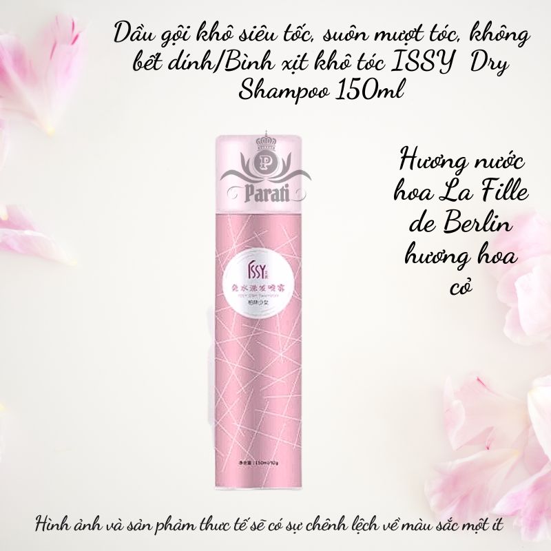 Gội khô Issy Dry Shampoo 150ml