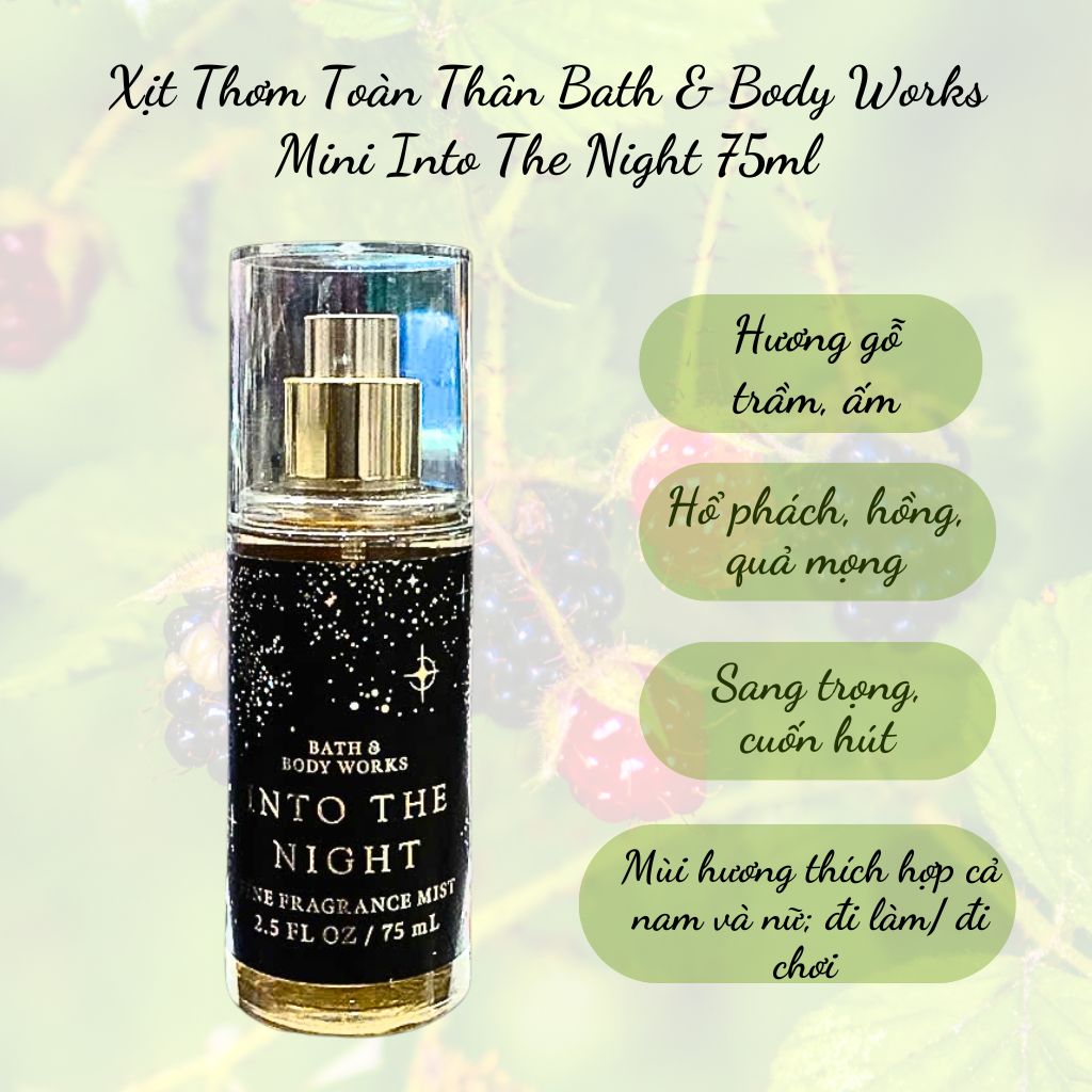 Xịt Thơm Toàn Thân Bath & Body Works 75ml