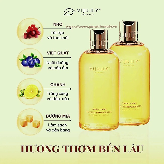 Xịt Tinh Dầu Bưởi  Vijully Hair Lotion 100ml