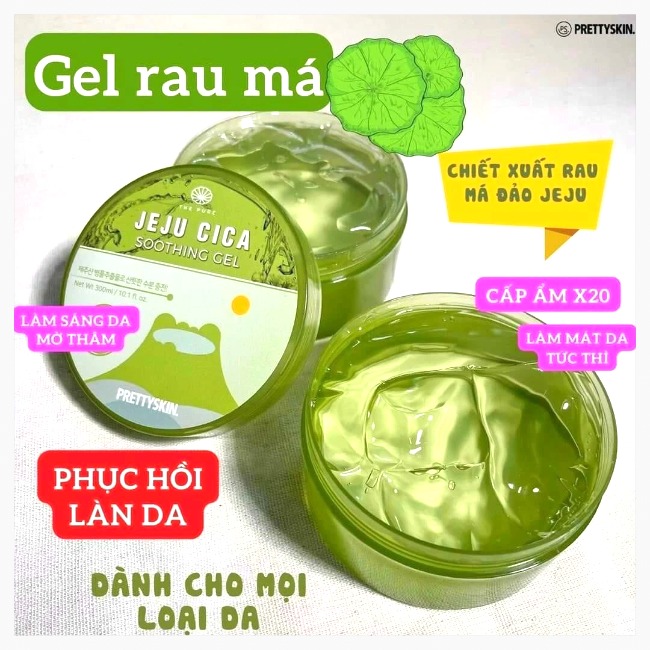 Gel Dưỡng Da Đa Năng Pretty Skin Soothing Gel 300ml
