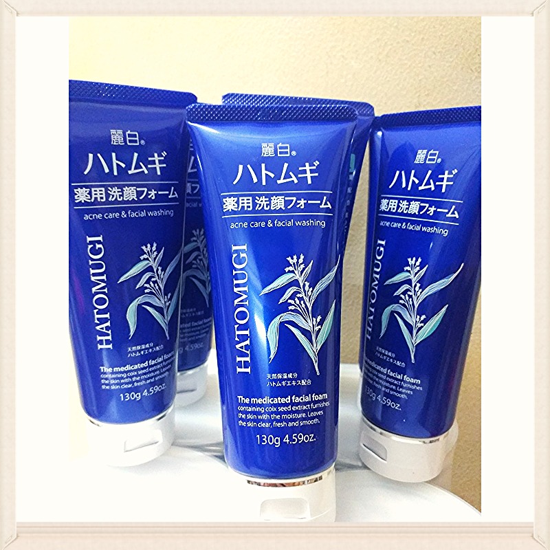 Sữa Rửa Mặt Ngừa Mụn Hatomugi The Medicated Facial Foam 130g