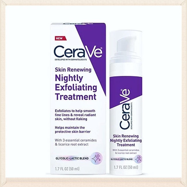 Tinh Chất Phục Hồi, Tái Tạo Da CeraVe Skin Renewing Nightly Exfoliating Treatment 50ml