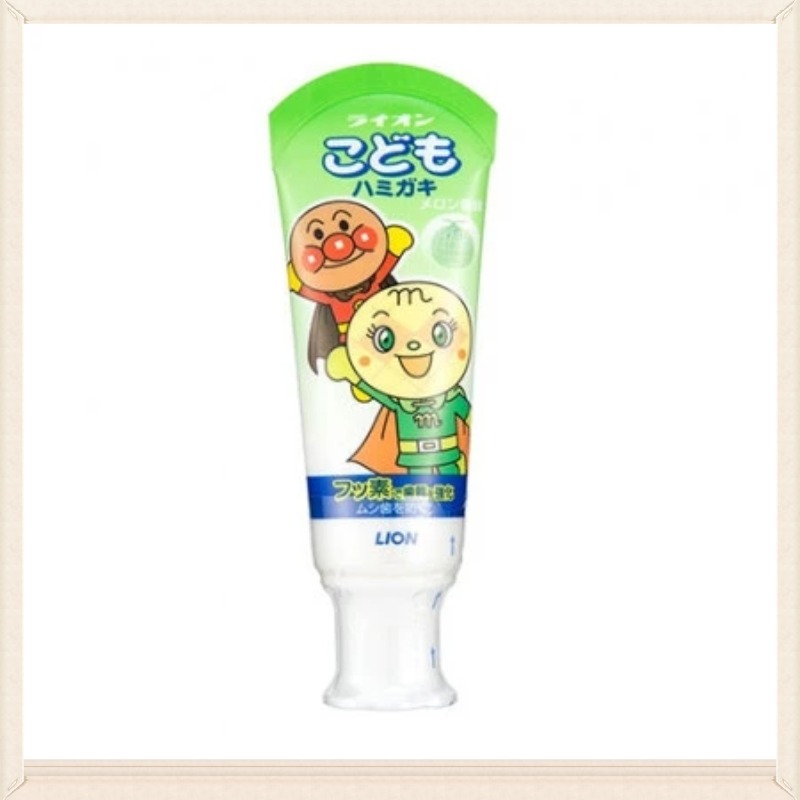 Kem Đánh Răng Lion Dành Cho Trẻ Em Hương Dưa Lưới 40gr