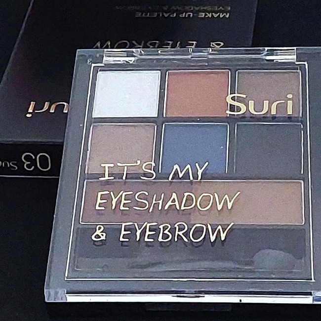 Phấn Mày Và Mắt Suri Make-Up Palette – Eyeshadow & Eyebrow Hàn Quốc