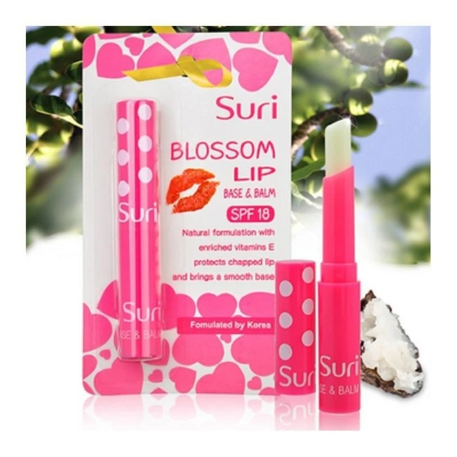 Son Dưỡng Ẩm Suri Blossom Lip Chiết Xuất Trái Bơ Mỡ_Hàn Quốc