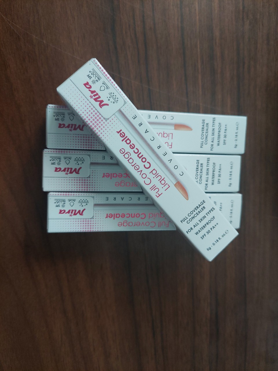 HLK-Kem Che Khuyết Điểm Mira Full Coverage Liquid Concealer 5g