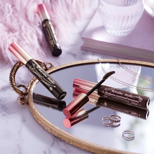 Mascara Dưỡng Dày Và Dài Mi Đen Kissme Volume & Curl Mascara Advanced Film  #01 Jet Black Black 4.5g