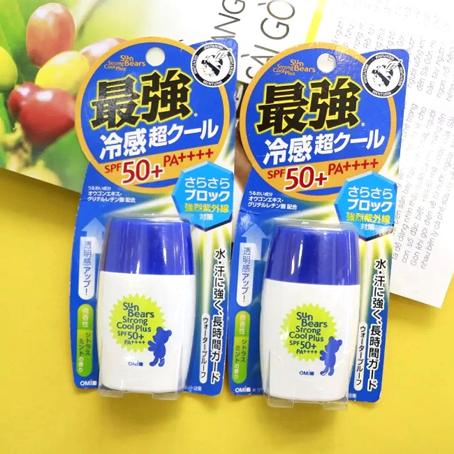 Sữa Chống Nắng Da Dầu Omi Sun Bears Strong Cool Plus SPF50/PA+++ 30ml G