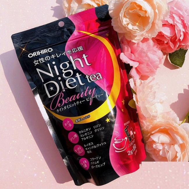 Trà giảm cân Beauty Orihiro Night Diet Tea