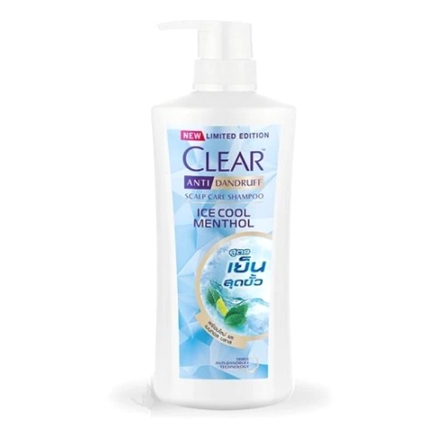 Dầu Gội Đầu Clear Anti Dandruff Bạc Hà 480ml