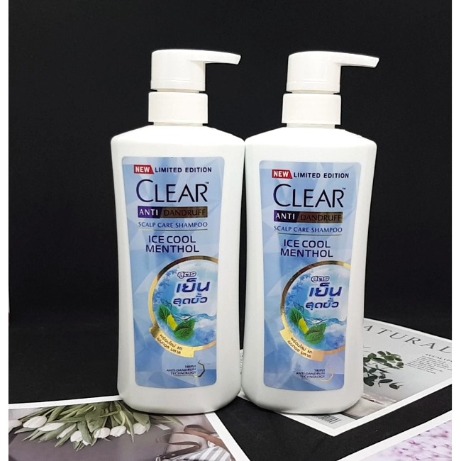 Dầu Gội Đầu Clear Anti Dandruff Bạc Hà 480ml