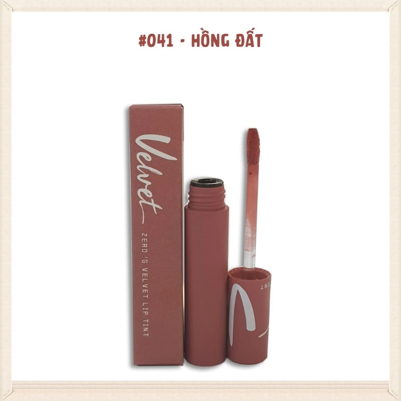 Son Kem Tint Siêu Mịn, Lâu Trôi Riace Zero’G Velvet Tint